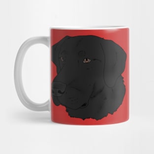 Black Lab Dog Mug